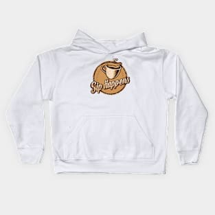 Sip Happens Kids Hoodie